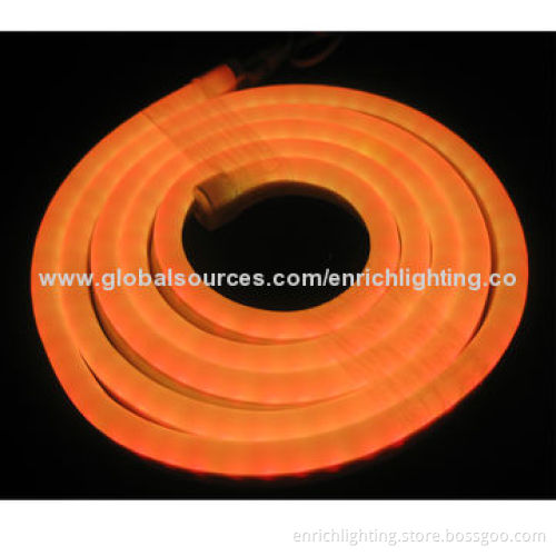 24V DC LED Neon Flex Lights, Color Changing, Sized 16 x 28mm, 14.4W/m Power, 5050 SMD-70-piece, IP65New